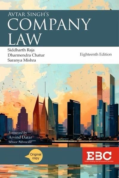 Avtar Singh's Company Law