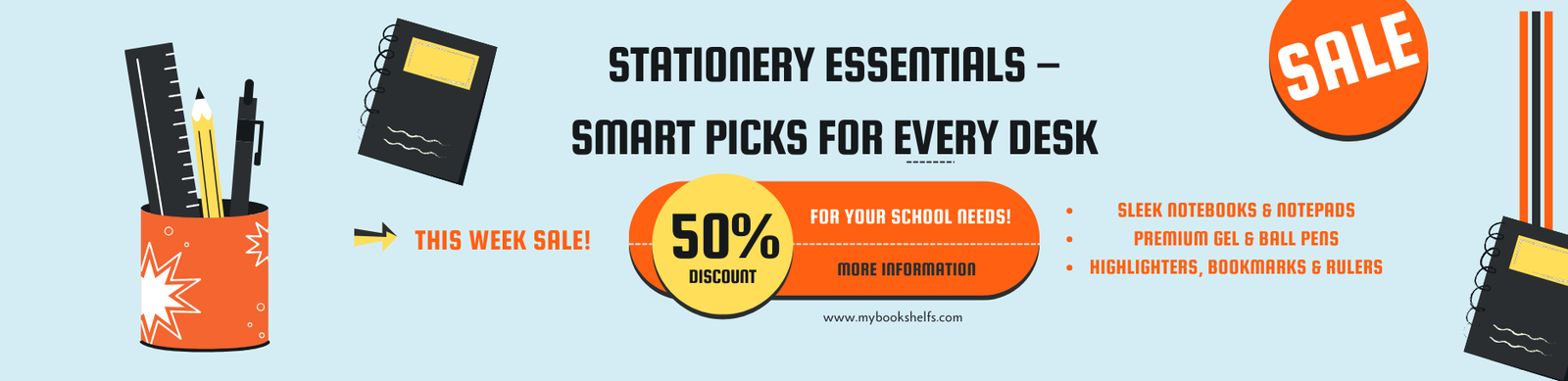stationery banner