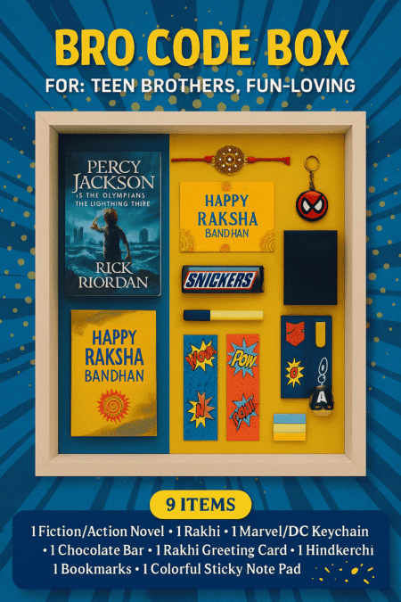 Bro Code Box – Rakhi Gift for Teen Brothers (Fun Edition)