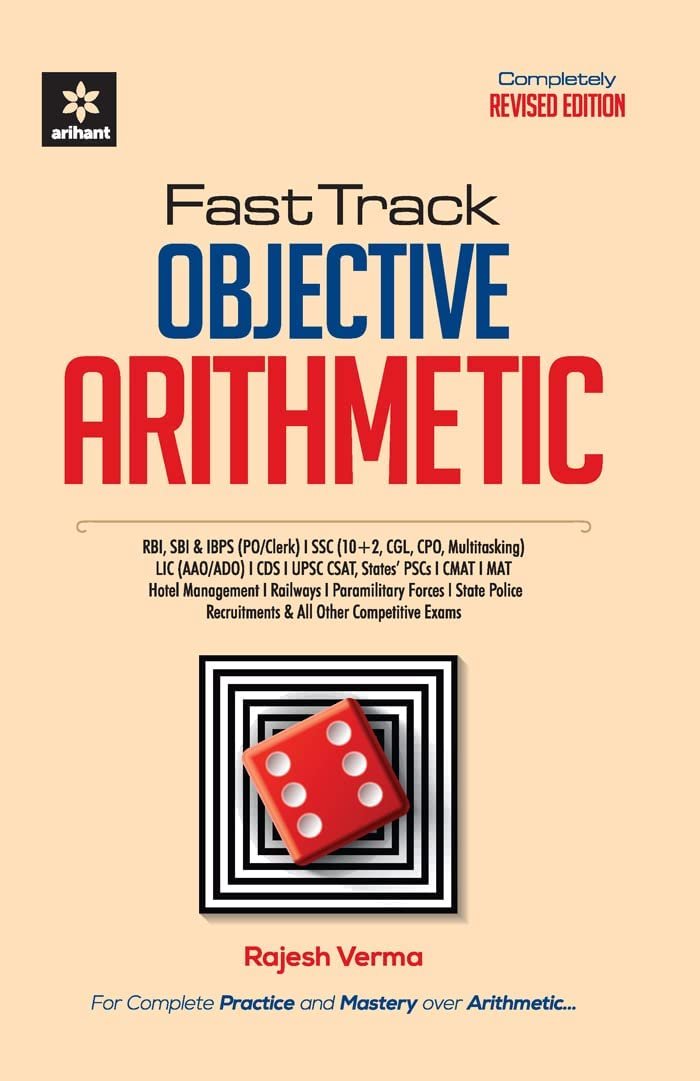 ARIHANT Fast Track Objective Arithmetic by Rajesh Verma