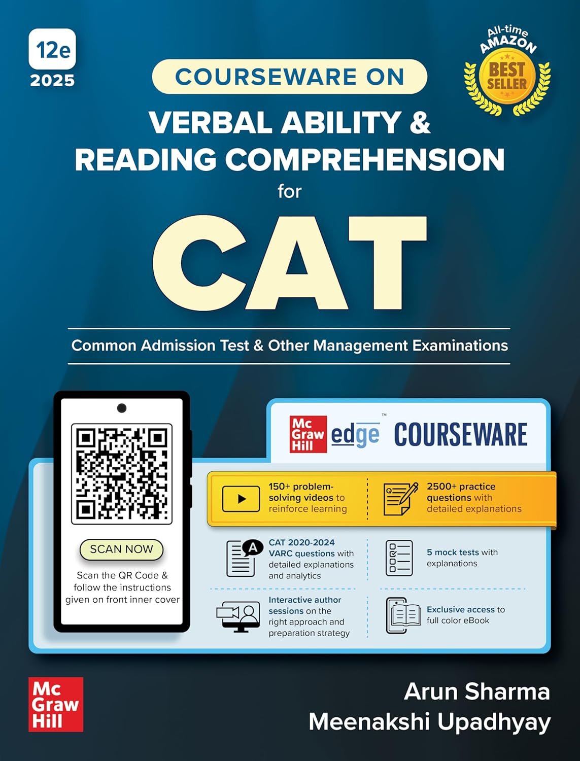 Arun Sharma's Courseware on Verbal Ability & Reading Comprehension for CAT 2025-26