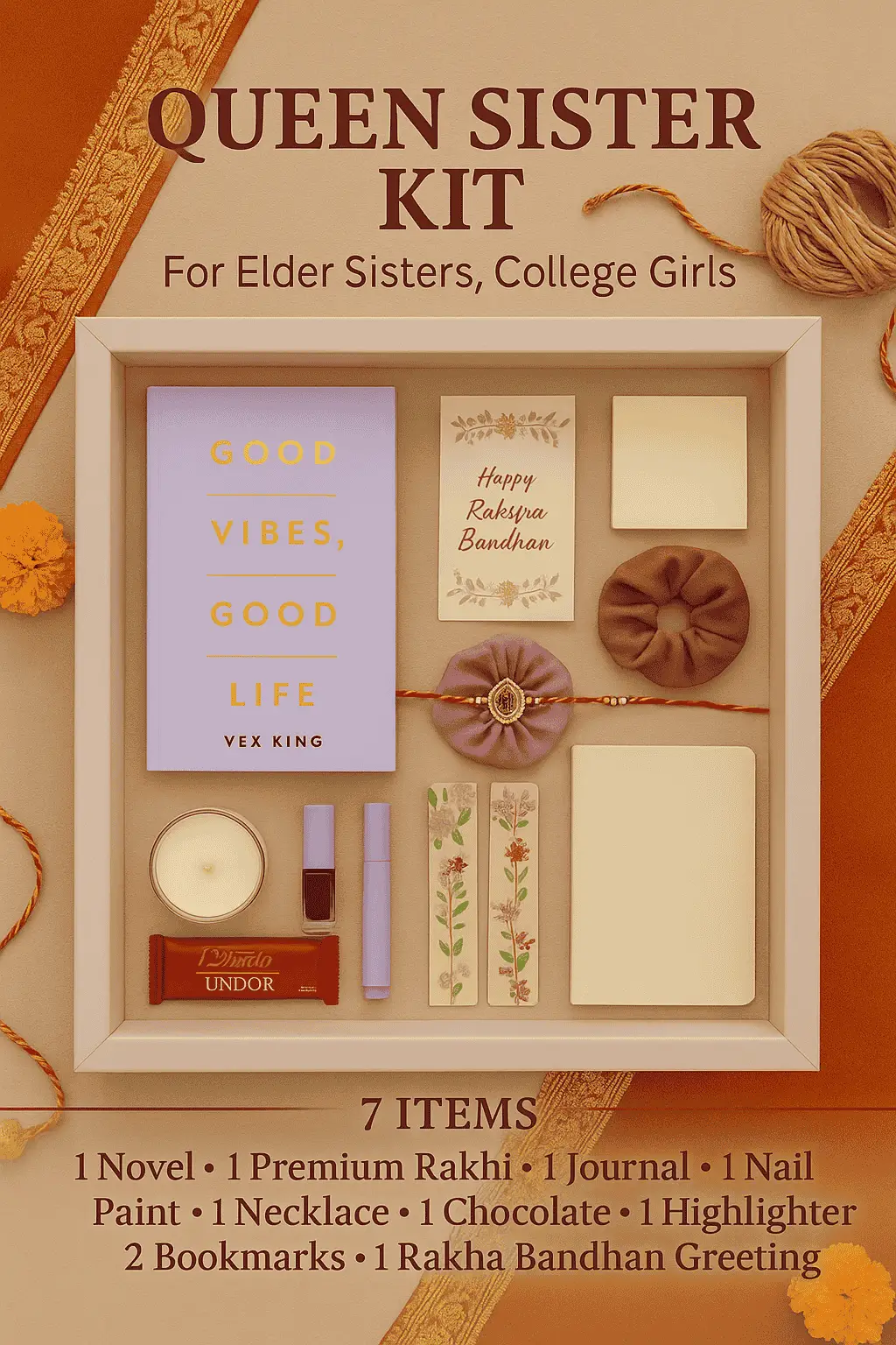 Queen Sister Kit – Raksha Bandhan Gift for Elder Sisters & College Girls