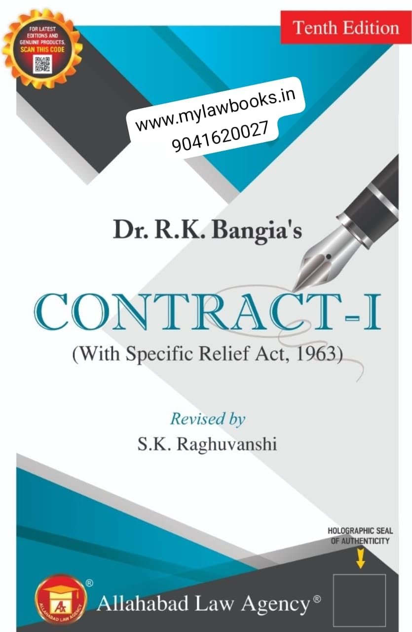 TEXT BOOK ON CONTRACT 1 - D . R RK BANGIA A.L.A.